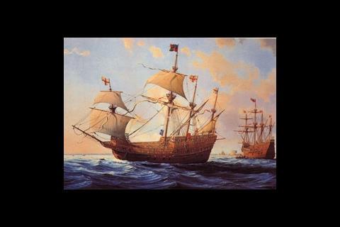 The ship survived 34 years and three wars before sinking off the Isle of White in 1545